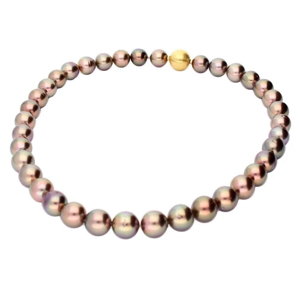 Tahitian pearl necklace with 18ct Gold clasp Neckwear Rock Lobster   