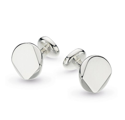 Rokk Facet Round Cufflinks Cufflinks Kit Heath   