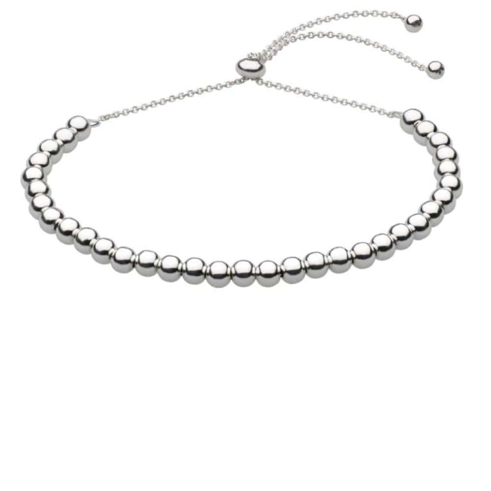 Silver bead toggle bracelet Bracelet DEW