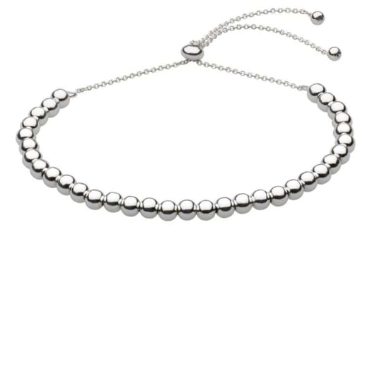 Silver bead toggle bracelet Bracelet DEW