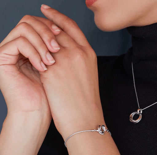 Silver Bevel Trilogy Bracelet Bracelet Kit Heath