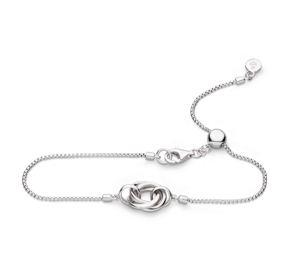 Silver Bevel Trilogy Bracelet Bracelet Kit Heath