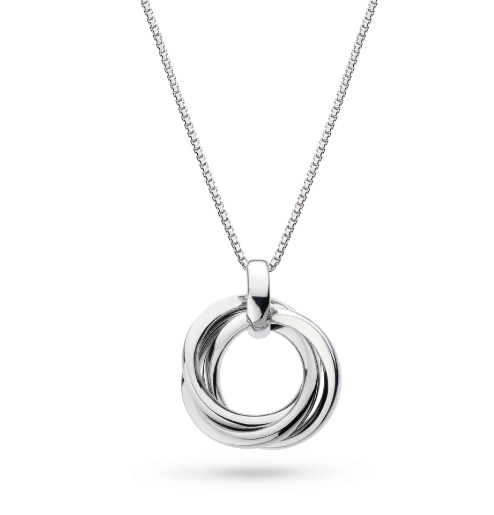 Silver Bevel Trilogy Necklace Pendant Kit Heath