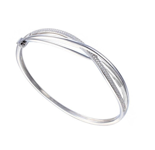 Silver Bewitching Bangle Bangle Amore