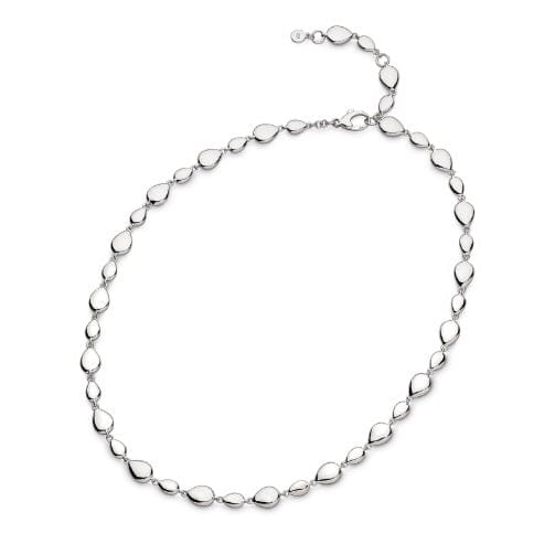 Silver coast linking pebbles 18" necklace Necklace Kit Heath