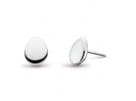 Silver coast pebble small stud earrings Earrings Kit Heath
