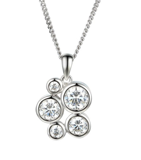 Silver Fantasia Symphony Necklace Pendant Amore
