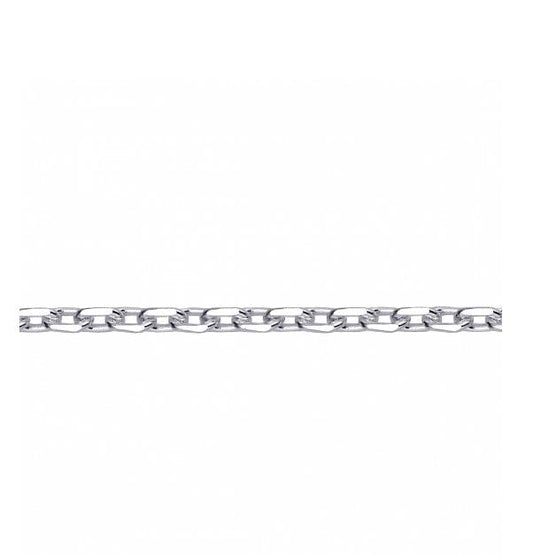 Silver heavy diamond cut belcher chain Chain DEW
