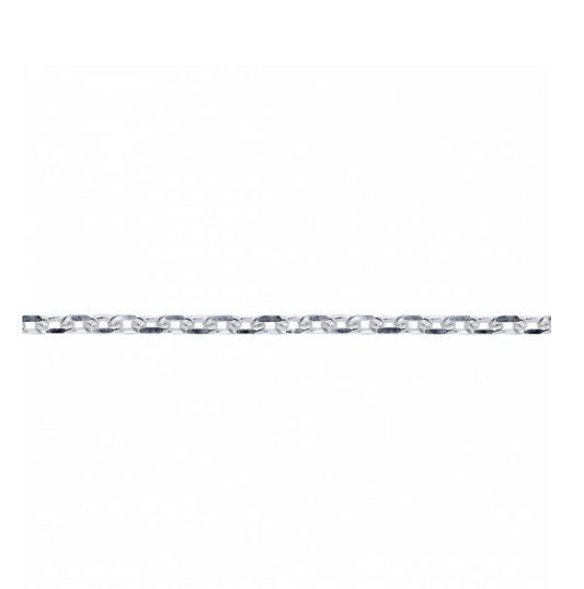 Silver light diamond cut belcher chain Chain DEW