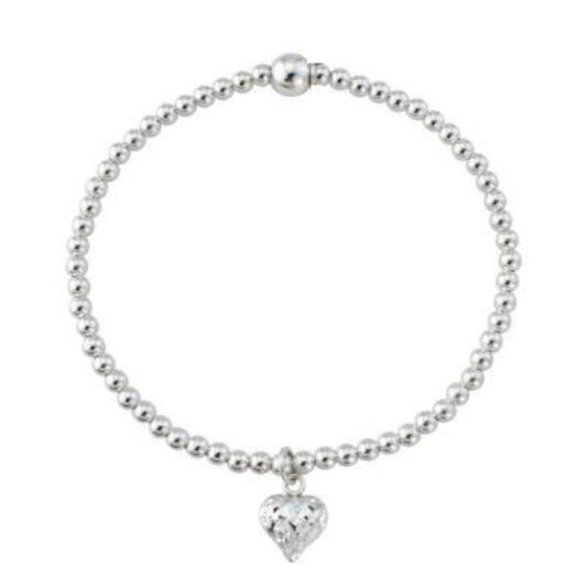 Silver love heart bracelet Bracelet Trink   