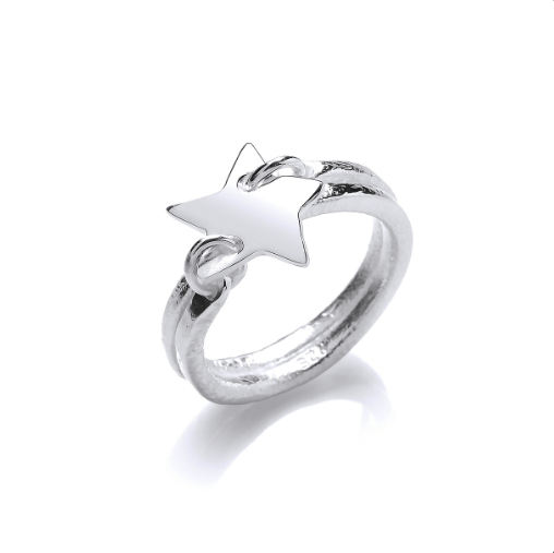 Silver Night Sky Ring Ring Cavendish French