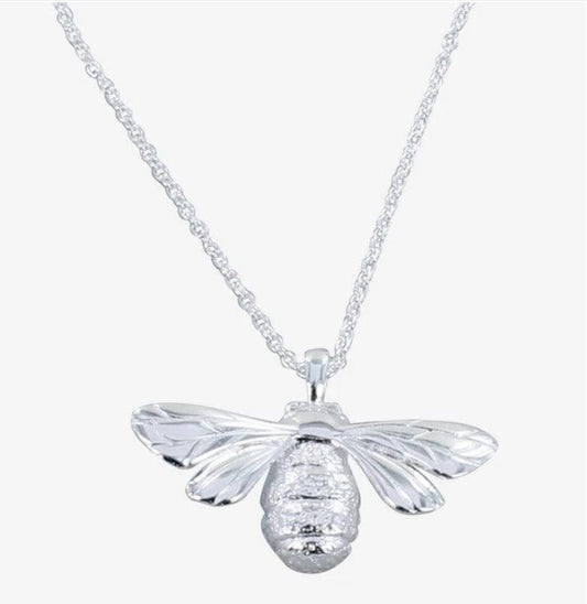 Silver Queen Bee pendant Pendant Reeves & Reeves