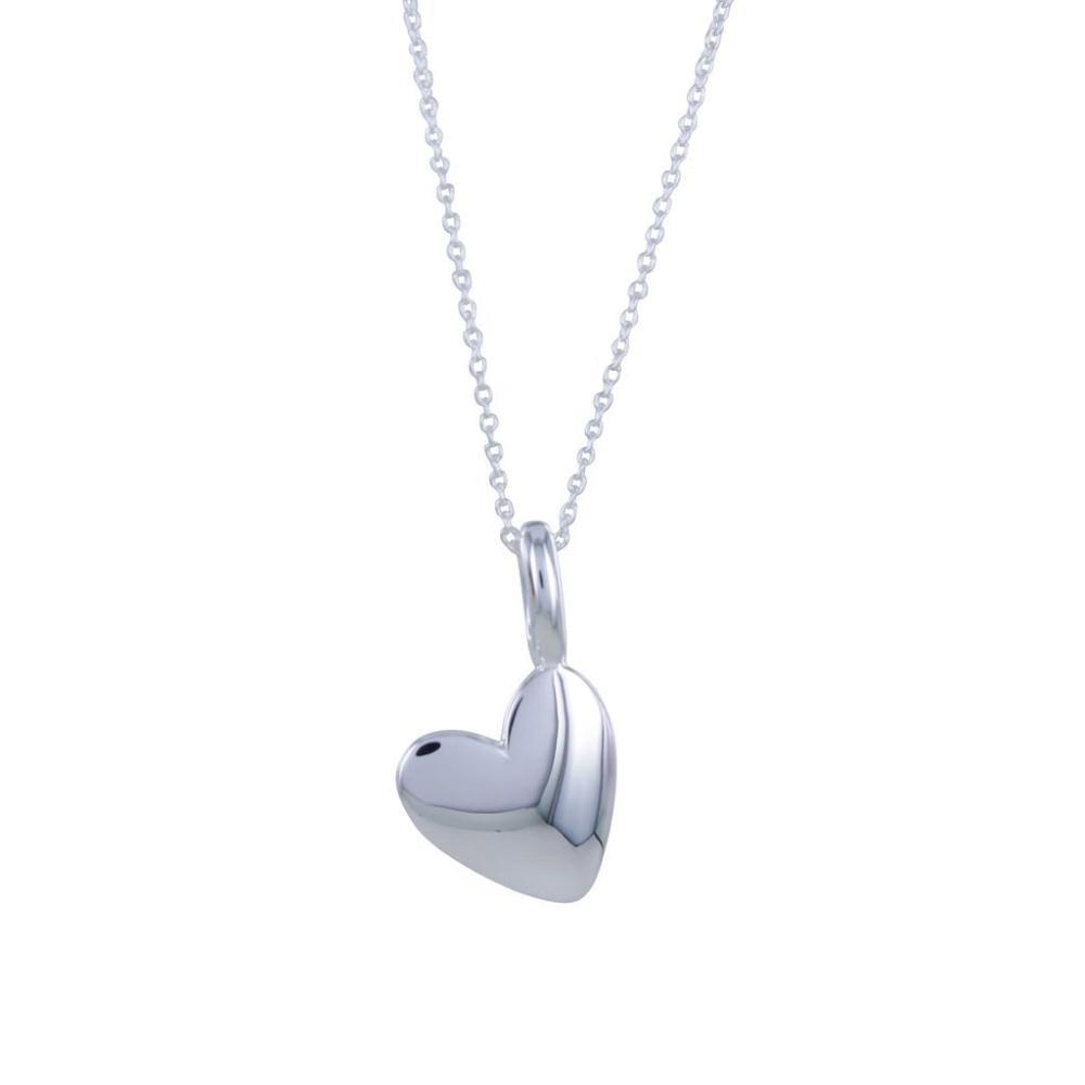 Silver totally devoted heart pendant Pendant Reeves & Reeves   
