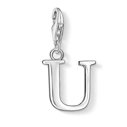 Thomas Sabo Silver U charm 0195 Charm Thomas Sabo   