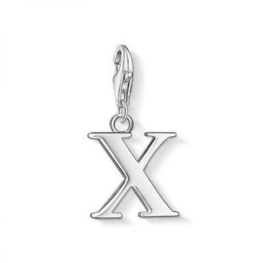 Thomas Sabo silver X charm 0198 Charm Thomas Sabo   