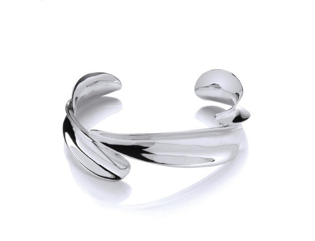 Sterling Silver Triple Curve Cuff Bangle Bangles Cavendish French   